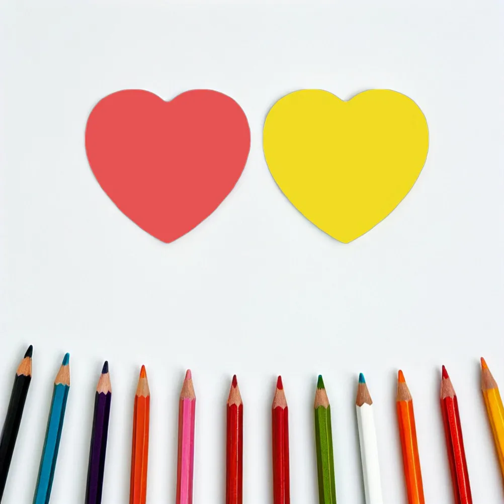 

2 набора вырезок из бумаги в форме сердца ко Дню святого Валентина, креативный набор для творчества своими руками, универсальные украшения в форме сердца для класса и свадьбы