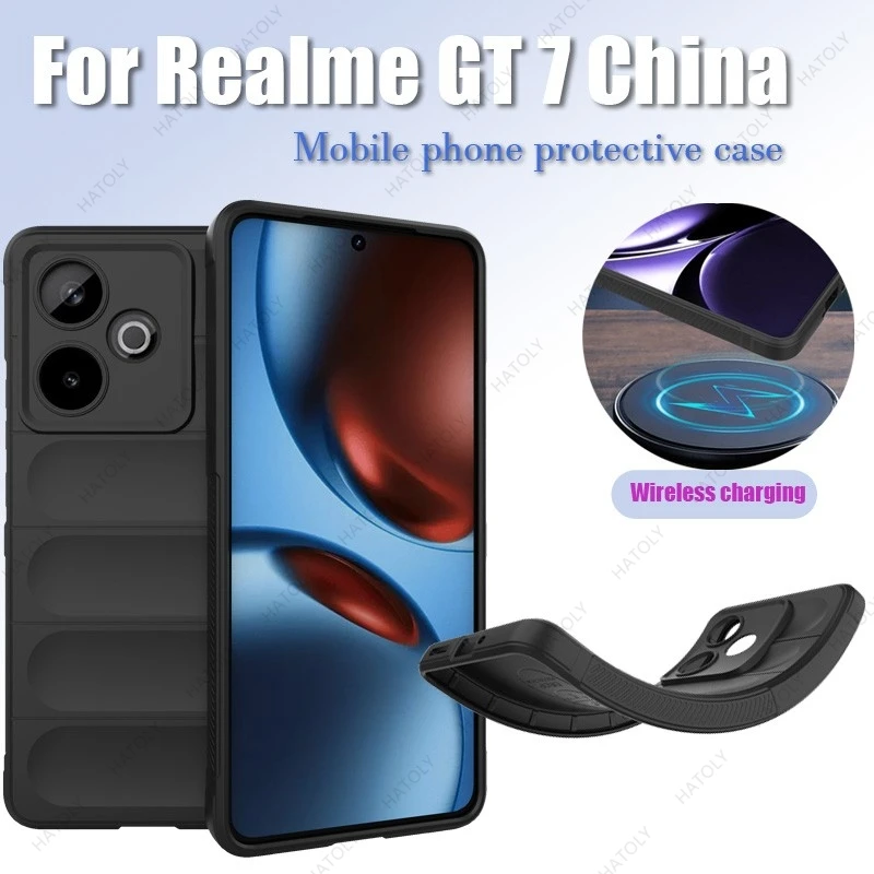 Per Realme GT7 China Custodia Per Custodia Per Realme GT7 (Cina) Custodia Per Telefono Antiscivolo E Resistente Agli Urti Per Realme GT7 (Cina)