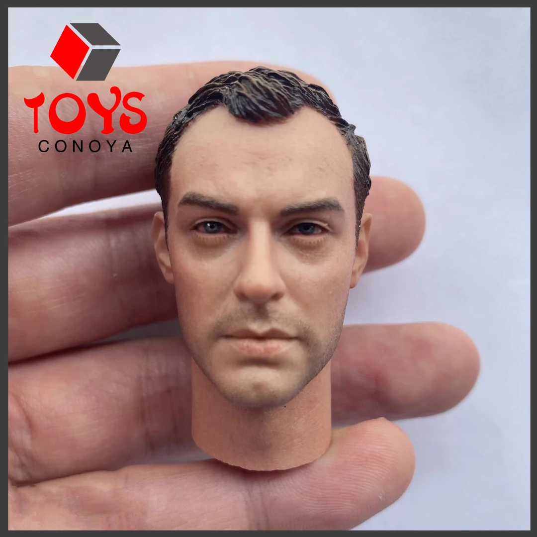 In Stock 1/6 WWII Vasily Head Sculpt Model Soviet Male Soldier PVC Head Fit 12'' Male Action Figure Body