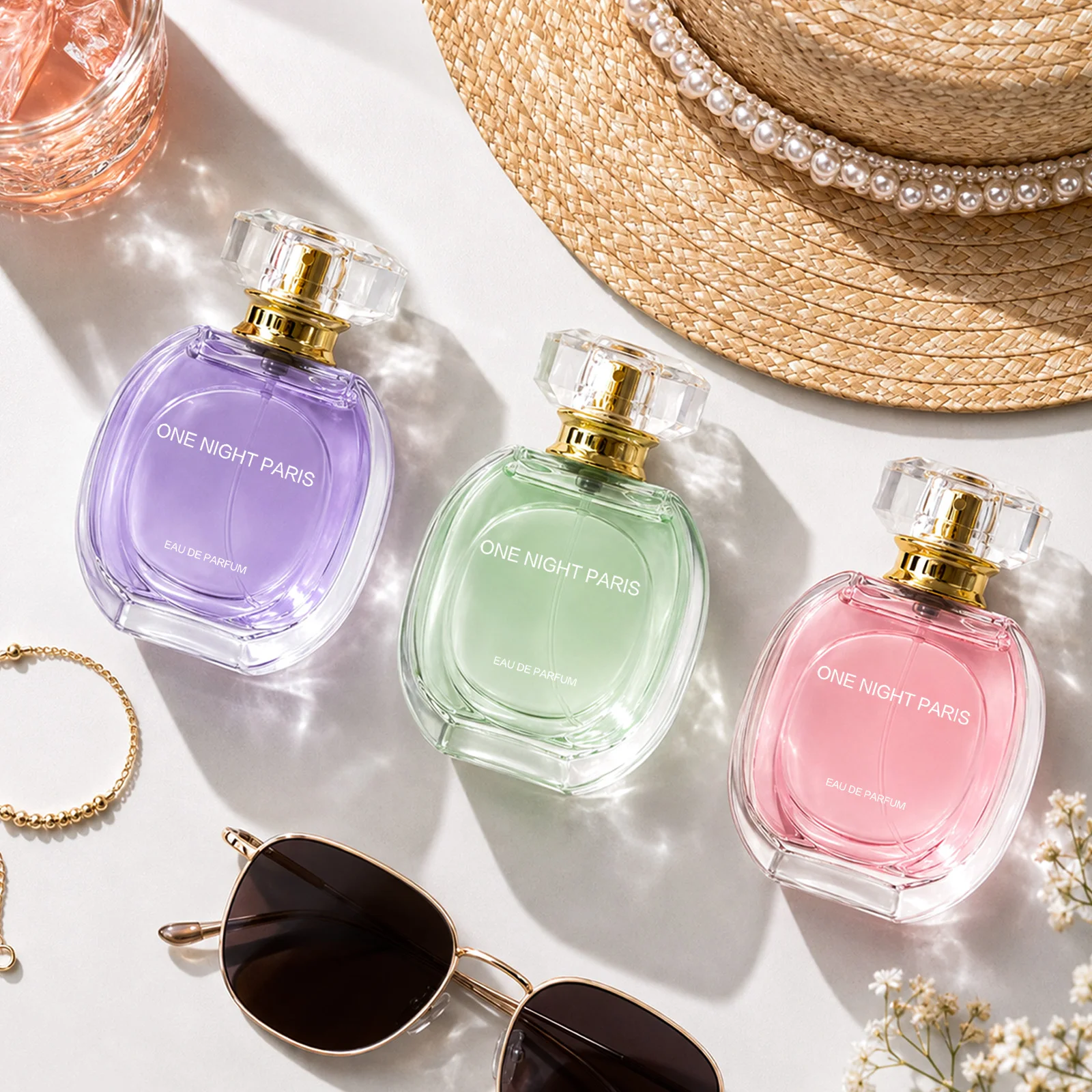 Aereeluner ONE NIGHT PARIS – 55ml Fragrância floral com menta, cedro, íris e almíscar. Para encontros e festas – presente ideal para amigos e amigas.