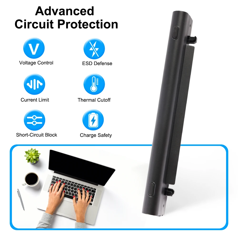 14.4V 6800mAh Korea Cell New A41-X550A Laptop Battery for ASUS A41-X550 X450 X550 X550C X550B X550V X450C X550CA X452EA X452C
