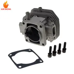 32cc 4 Bolt Engine Cylinder with Gasket Screw Kit for 1/5 HPI ROFUN ROVAN Zenoah CY KM BAJA Losi FG MCD DDT FID QL GoPed RedCat