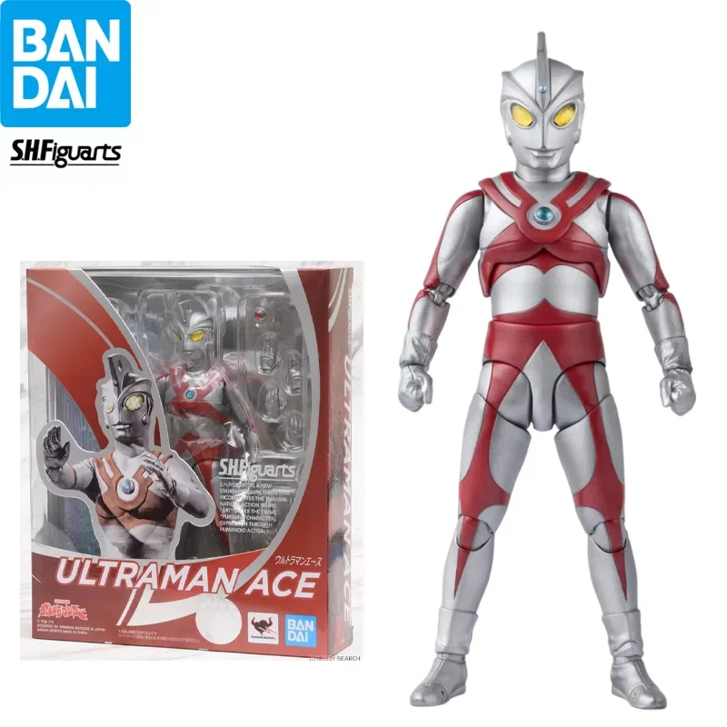 

In Stock Bandai Spirits S.h.figuarts Ultraman Ace Powerful Original Genuine Anime Figure Model Toy Action Figures Collection Pvc