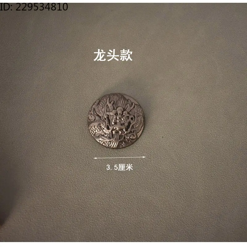 Hand-modified decorative buckle,shoe buckle three-dimensional pattern leather goods, luggage and wealth buckle