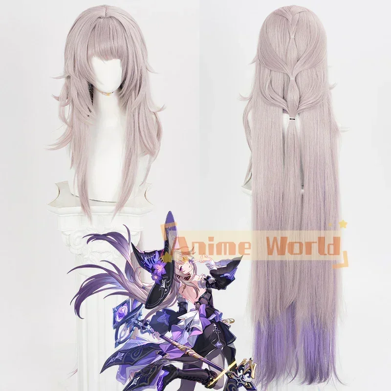 

Honkai: Star Rail The Herta Cosplay Wig Heat Resistant Synthetic Hair Wigs + Wig Cap