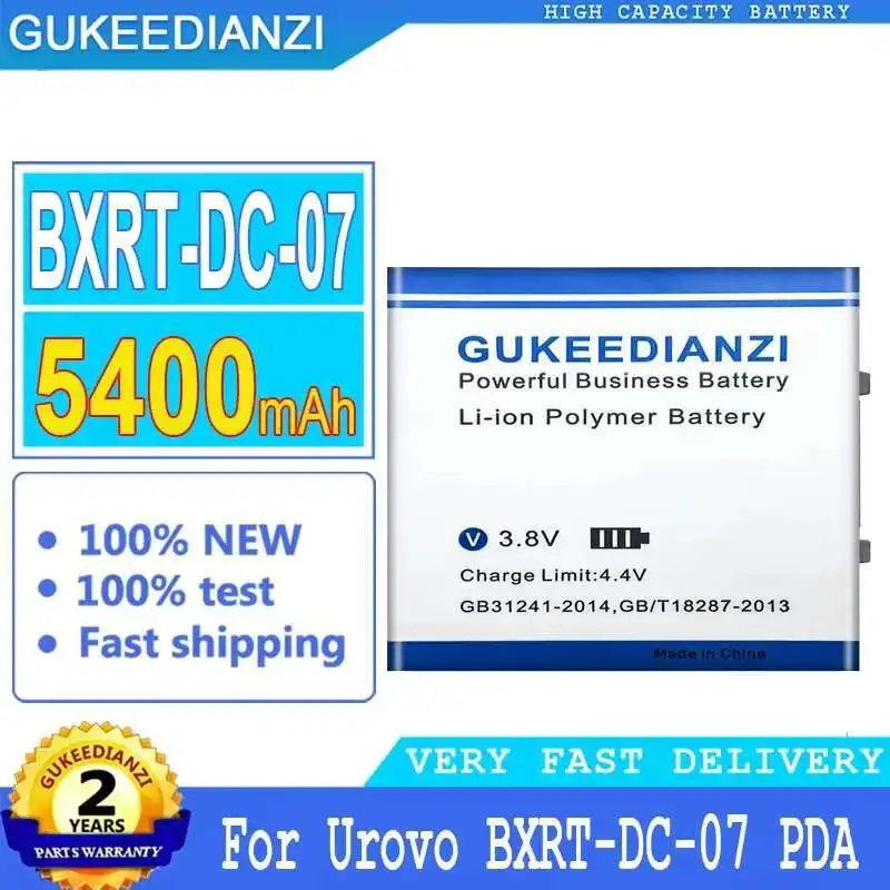 

Good Low-Temperature Performance 5400Mah Personal Digital Assistant Pda Battery For Urovo Bxrt-DC-07