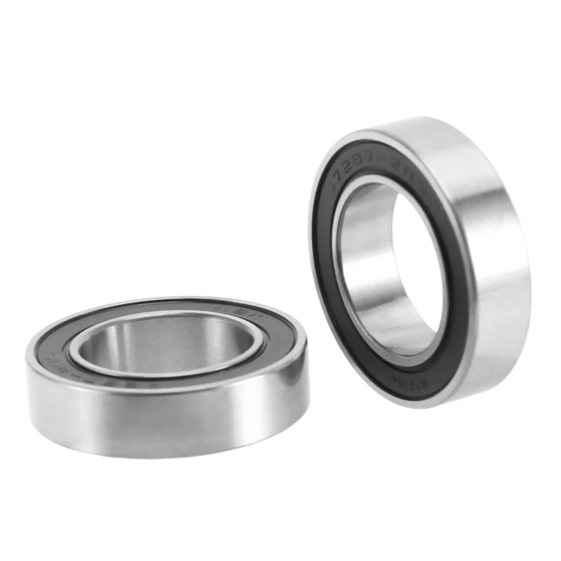 

B72A 40Pcs 17287-2RS 17287RS Ball Bearing 17X28x7mm Bike Wheels Bottom Bracket Repair Bearing