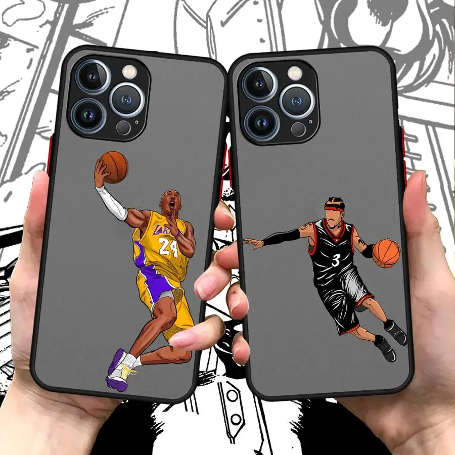 Luxury Basketball Star Sports Phone Case for Xiaomi Mi 14 12T Pro 11 Lite 12 13 Pro 9T 10T 13 Lite 11T 12T 12X 9T Pro Soft Cover