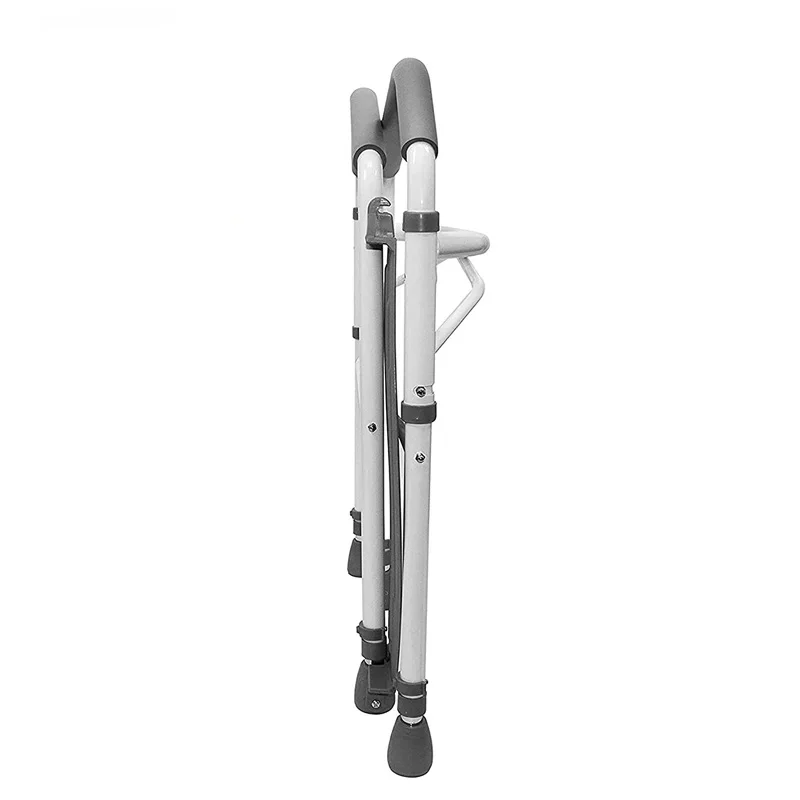 

Height adjustable bathroom safety frame toilet safety armrest folding toilet safety railing for the elderly to install