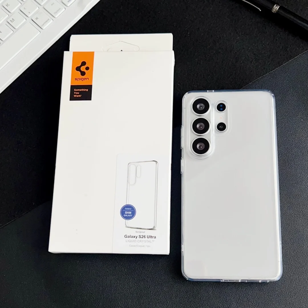 Spigen PC Matte Magnetic Crystal Clear Design-Hülle für Samsung Galaxy S26 Ultra S25 S24 Plus für Magsafe, stoßfeste Hartschale