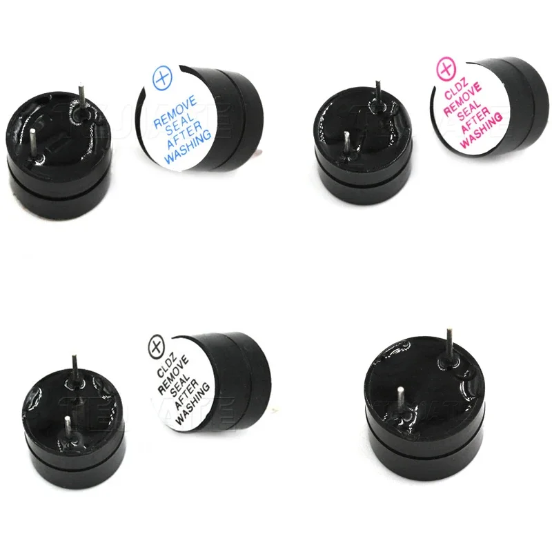 10pcs New Arrival 10pcs 3v 5v 12v Active Buzzer Magnetic Long Continous Beep Tone 12*9.5mm