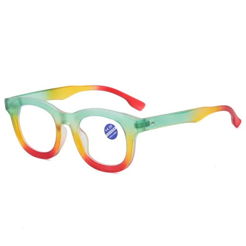 Imagen 2 del producto Nuevas gafas Retro para presbicia para mujer, tendencia de moda, antiluz azul, gafas de lectura HD para hombres y mujeres, adecuadas para interiores y exteriores