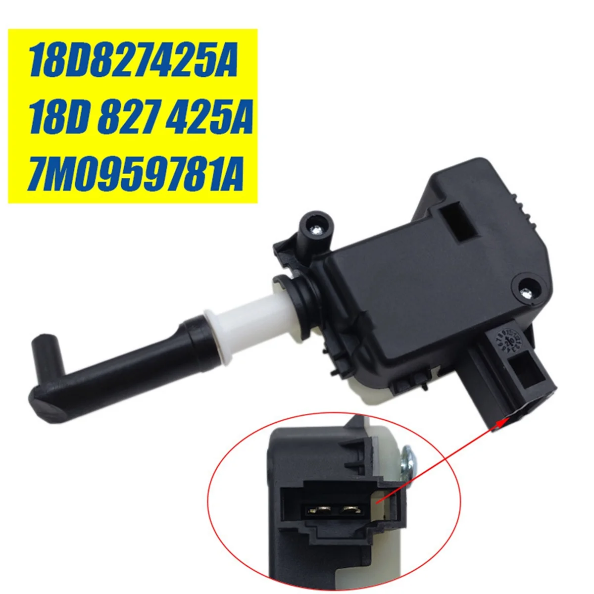 Car Trunk Lock Release Actuator 18D827425A for VW Lavida Jetta 2012-2022 Trunk Motor Lock 18D 827 425A