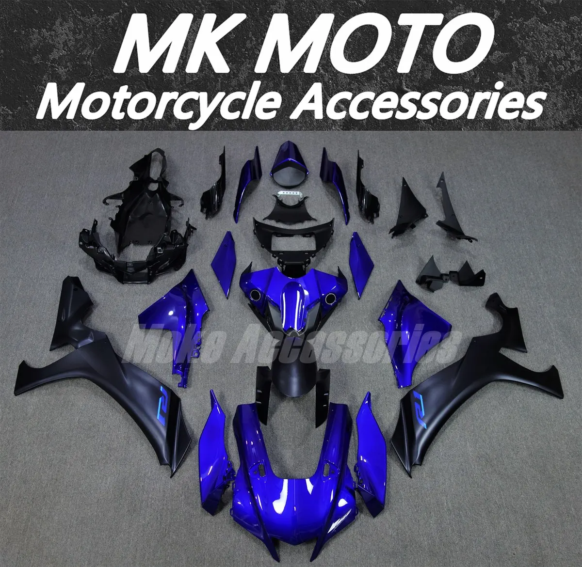 

Motorcycle Fairings Kit Fit For Yzf R1M R1 2020 2021 2022 2023 Bodywork Set High Quality Abs Injection Black Purple