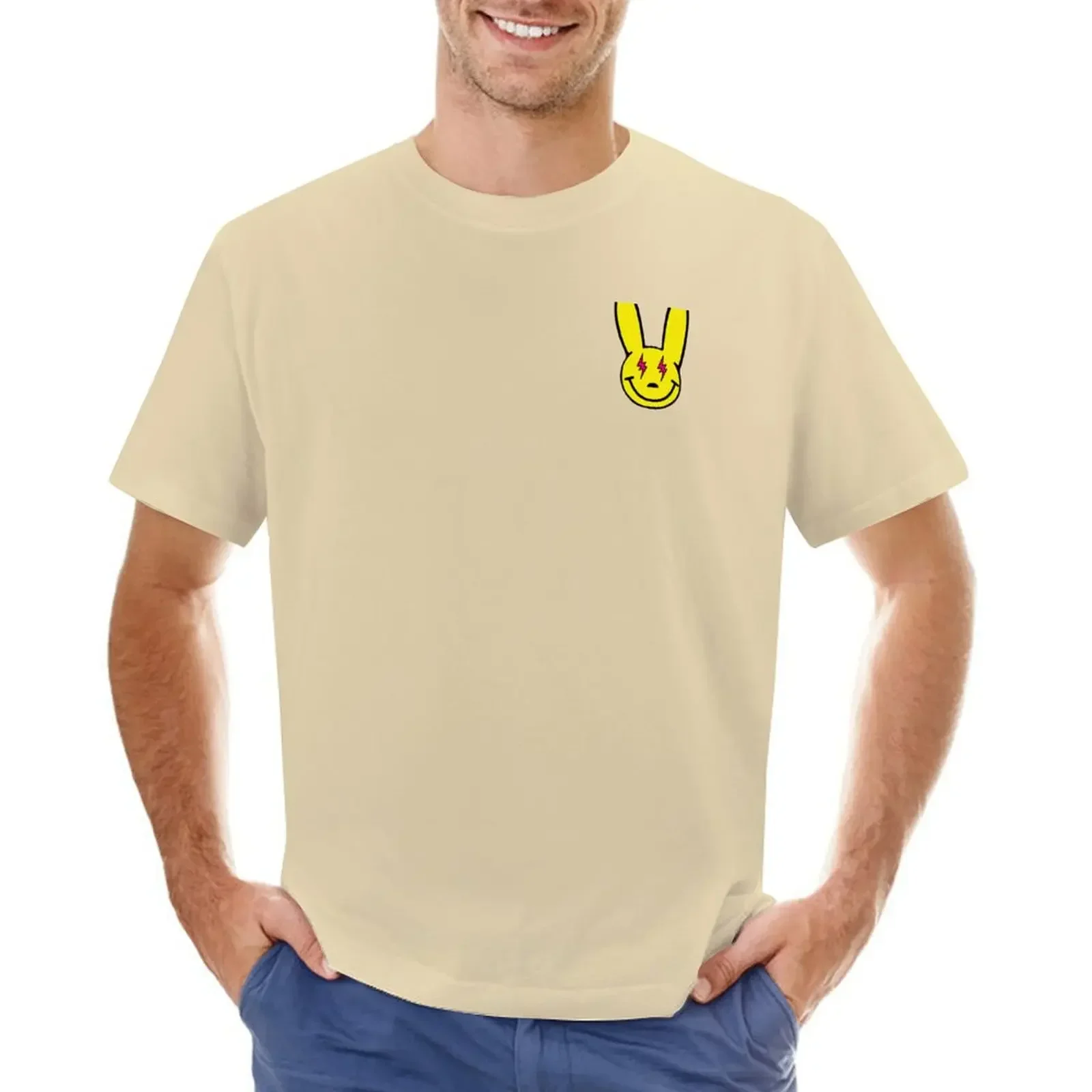 Bad Balvin x J. Bunny T-shirt for men graphic shirts graphic tees summer tops t shirts manga vintage anime clothes heavyweight image 4