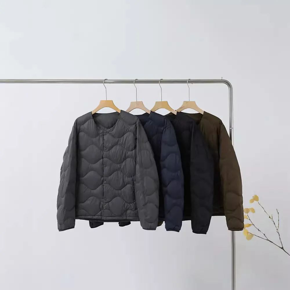 

Новые пальто и куртки Мужской легкий пуховик с v-образным вырезом Очень теплая зимняя мужская куртка Теплая белая мужская ветровка на утином пуху