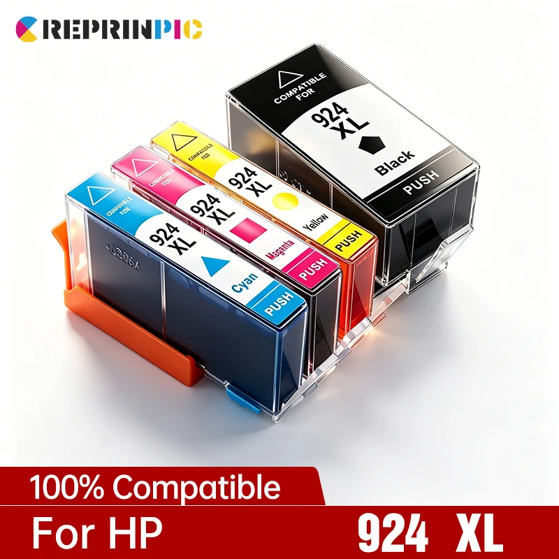 924XL Ink Cartridge For HP924 HP 924 XL Compatible Officejet Pro 8120e 8130e 8122e 8124e 8125e 8135e 8134e 8132e Printer