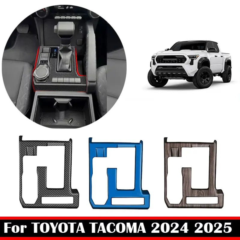 

For Toyota Tacoma 2024 2025 Center Console Gear Shift Box Panel Trim Decorative Cover Trim Car Accessories 1pc