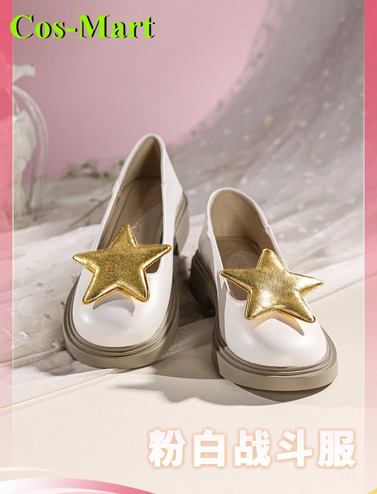 Cos-Mart Card Captor Sakura Schuhe Cosplay Universal Kampfstiefel Rollenspiel Gebrauchtes Zubehör Heißes Spiel