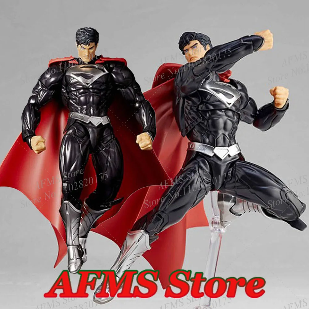 Limited Edition 1/12 Scale Collectible Figure  Black Superman Superpower City Guardian 6