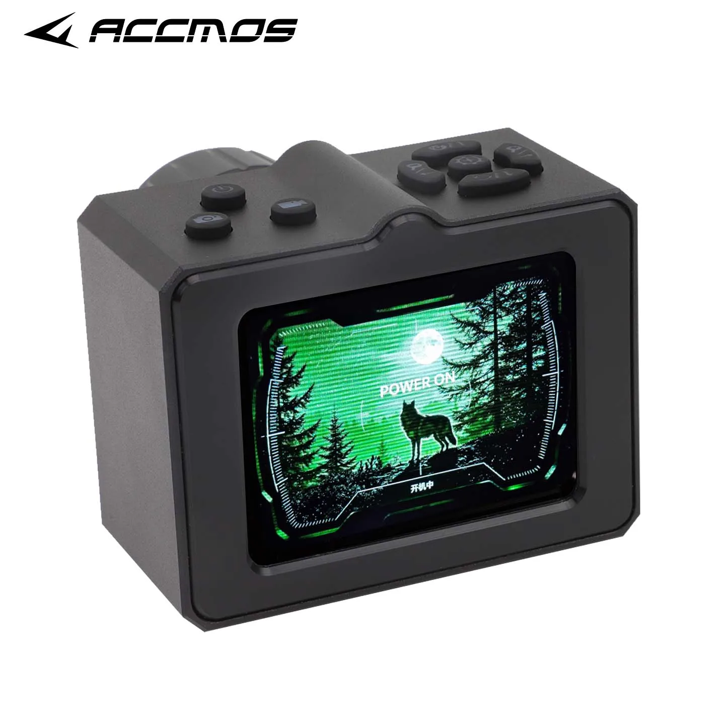 Night Vision Monocular Infrared Device for Hunting Camping Security, Photo Video Recording, Portable Handheld
