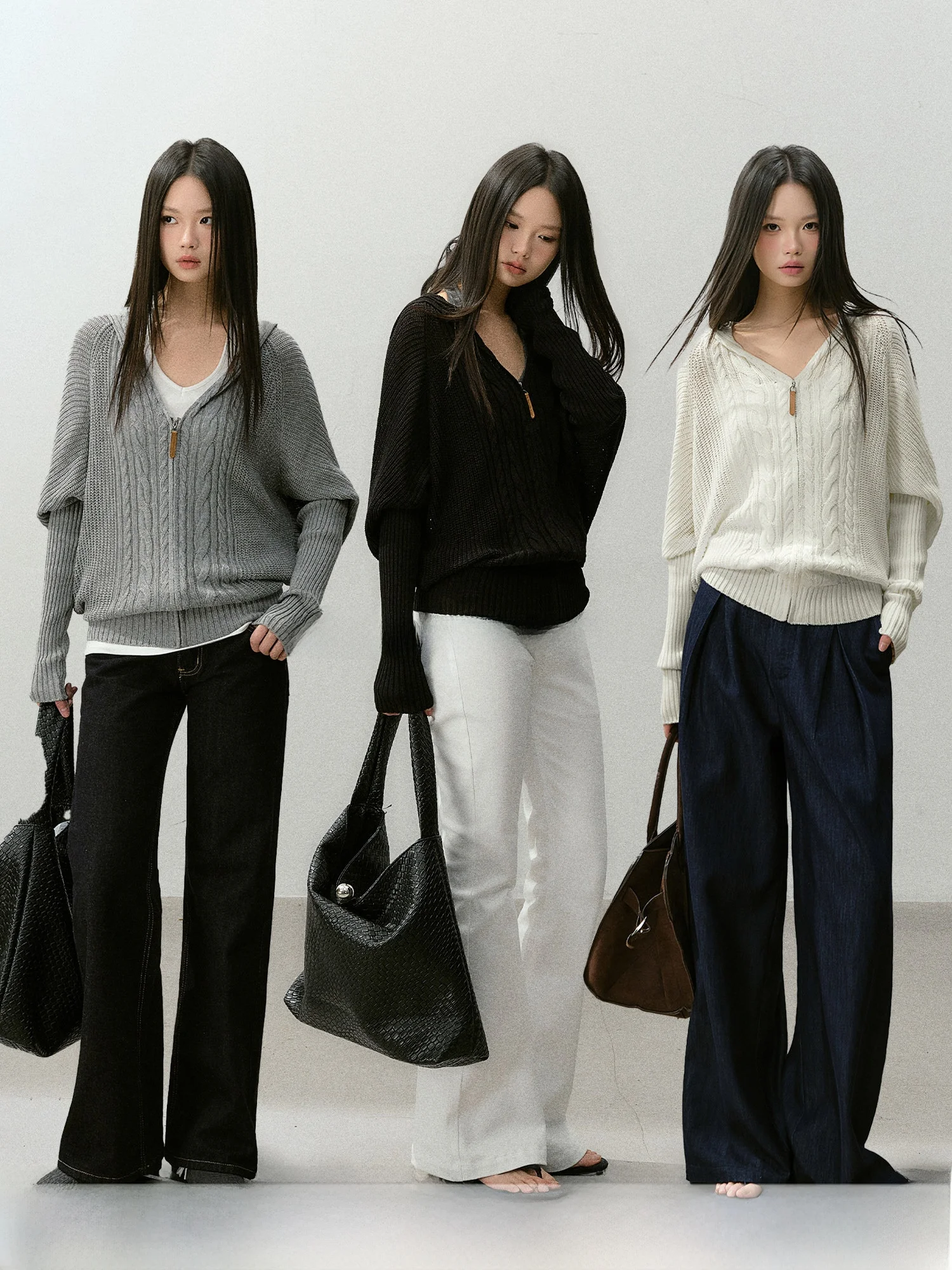 

CyNi Linen Batwing Sve Knitted Open Cardigan Jaet Breathable Comfortable Casual Sle Loose Fit Long Sve Coat