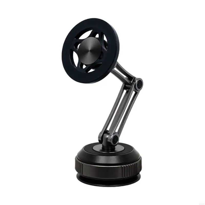

Car Suction Cup Phone Mount Stand Car Phone Holder For iPhone 16 15 Foldable Mount Holder 360 Degree Rotating
