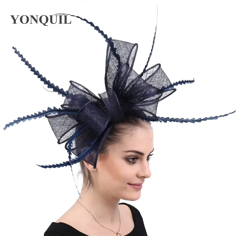 Formal Dress Fashion Fancy Fascinator Headband Hats Elegant Ladies Occasion Church Fedora Caps Headpiece Women Fashion Headwear