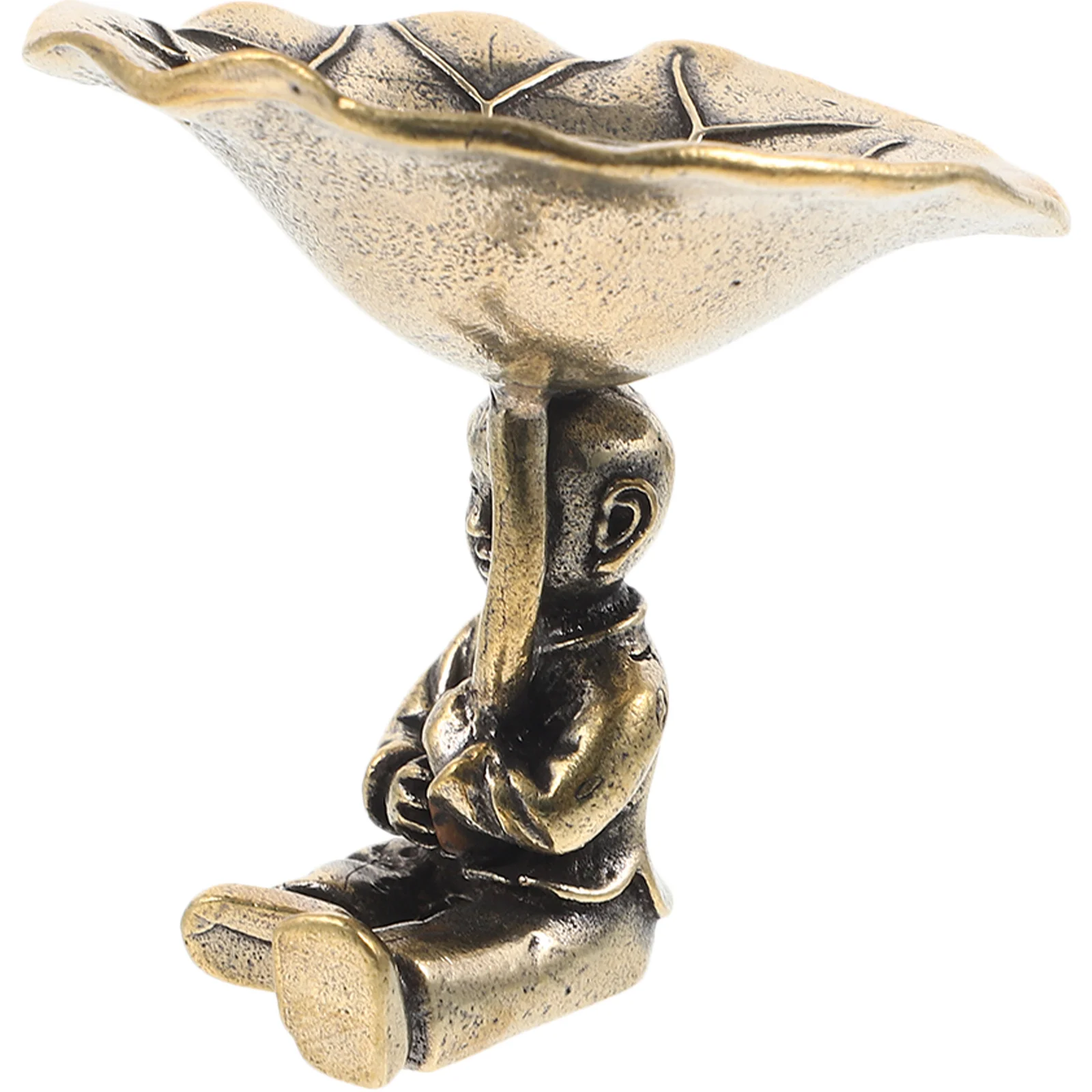 

Creative Lotus Leaf Shaped Metal Tealight Holder for Desktop Decor Stand Home Room Decoration Tea Light Holder