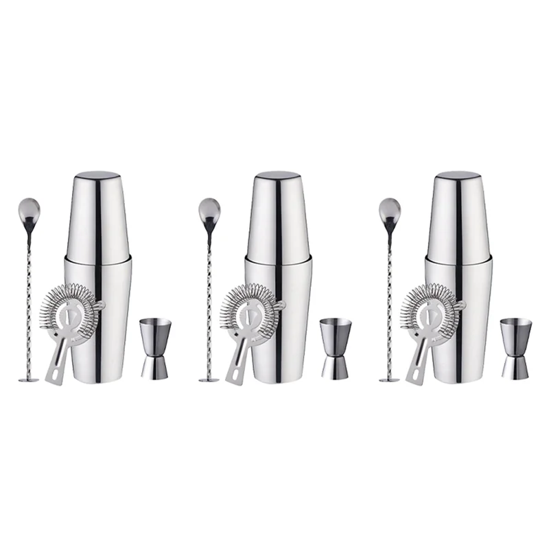 Набор ABUL-Bartender для профессиональных барменів и семейных баров, набор из 15 предметов для коктейлей Boston Набор ABUL-Bartender для профессиональных барменів и семейных баров, набор из 15 предметов для коктейлей Boston