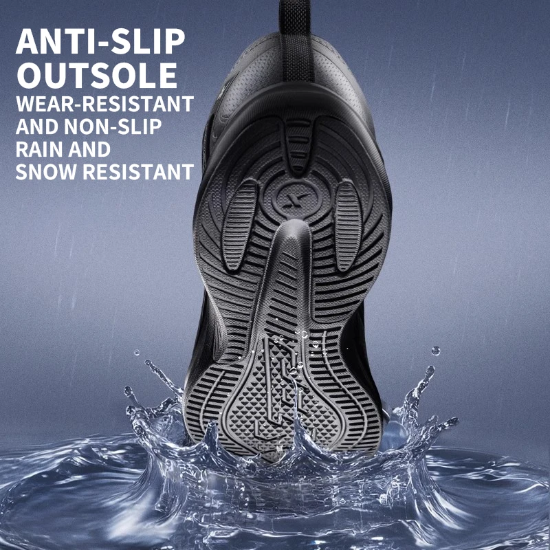 Xtep احذية الجري الرجالية 2025 الشتاء فلاش عدم الانزلاق توسيد مقاوم للماء خفيفة الوزن مريحة الركض أحذية رياضية 875419110015 #3