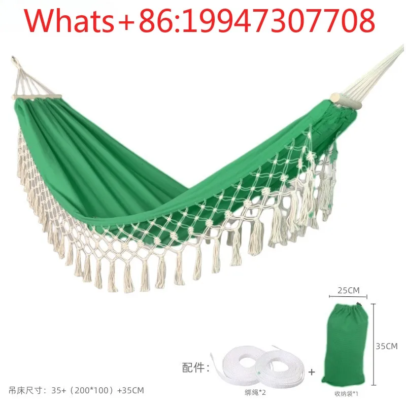 Рисунок 4 - Богемный брезентовый гамак с бахромой