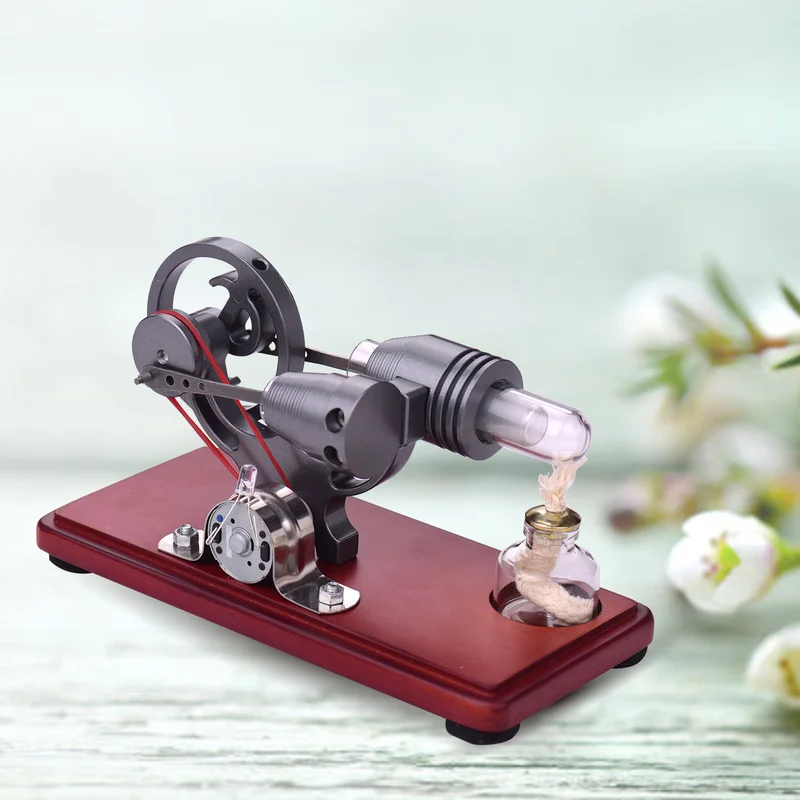 

Balance Hot Air Stirling Engine Miniature Model Steam Power Technology Scientific Generation Experimental Toy