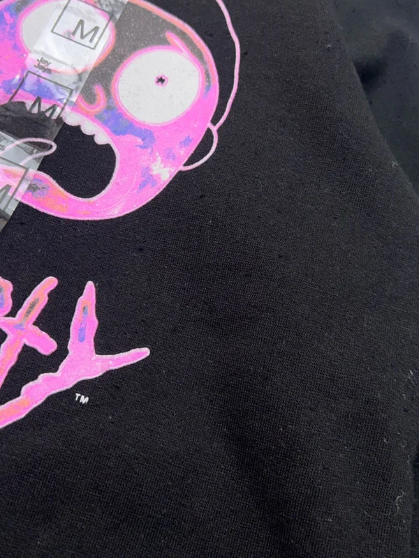 2023 新黒痩身漫画プリント薄いフリースフード付きカジュアル女性のスウェットシャツジャケット綿ポリエステルブレンド