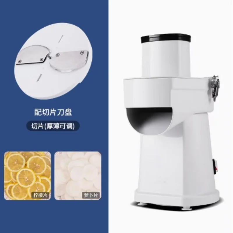 Desktop Vegetable Cutter Machine For Process Potato Cucumber Pitaya Mango Lemon Slice Shred Dice Vegetable Cutter Machine