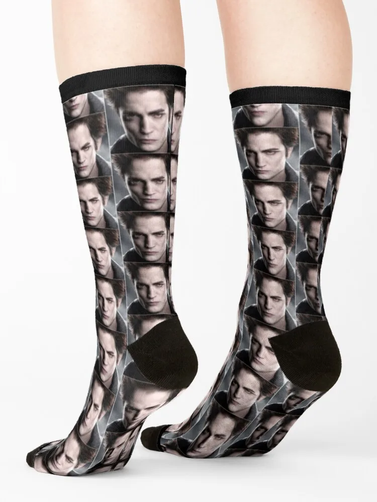 جوارب Twilight Edward Socks لهدايا عيد الميلاد مصممة برباط لامع للجري للرجال والنساء