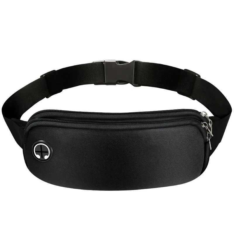 CWIKLES Sports Fanny Pack Mulheres Cinto Bolsa Homens Correndo Cintura Bolsa Telefone Preto Bolsas de Ginástica Acessórios de Corrida