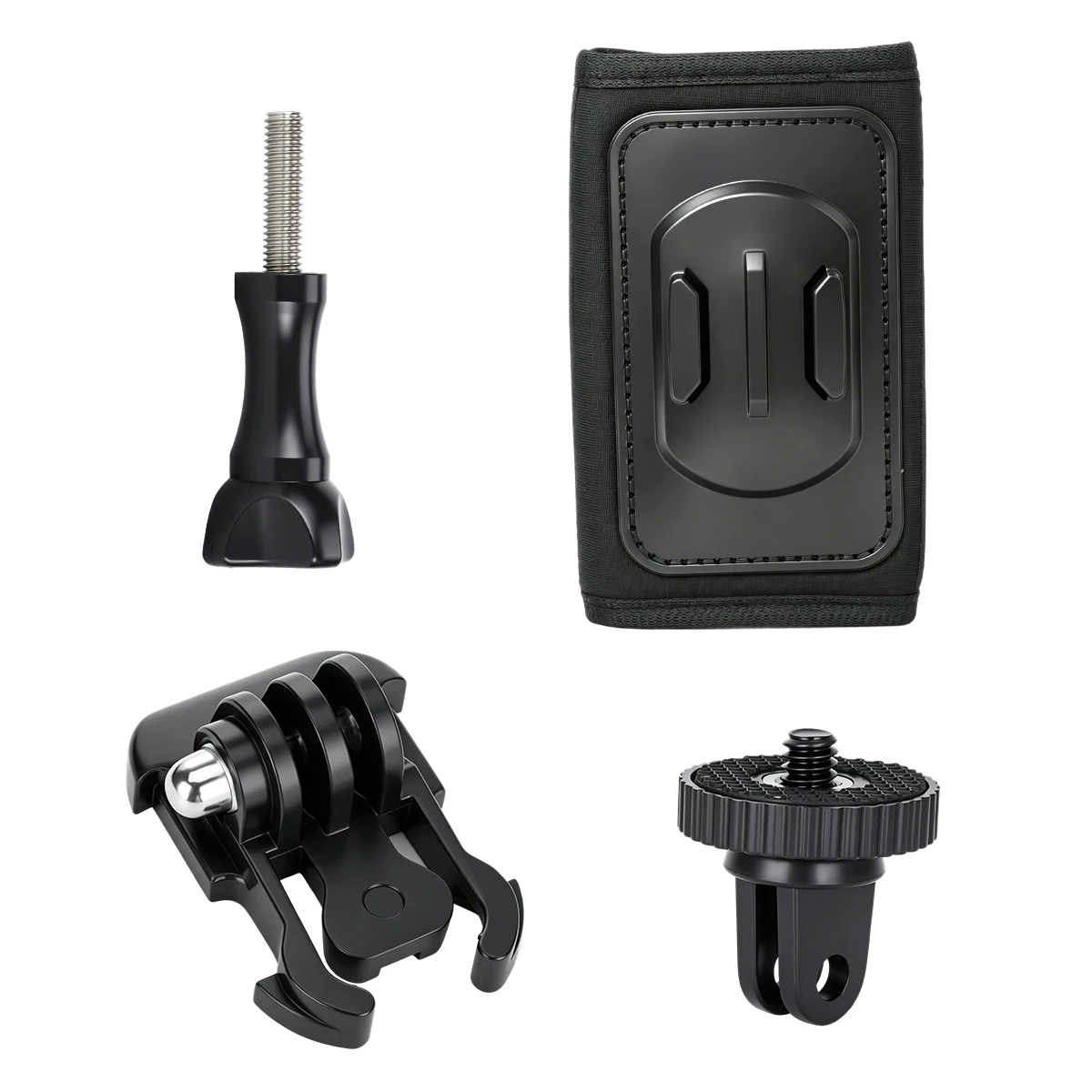 Universal Shoulder Backpack Strap Mount Kit for GoPro Insta360 X5 X4 X3 DJI Osmo Action Camera Accessory