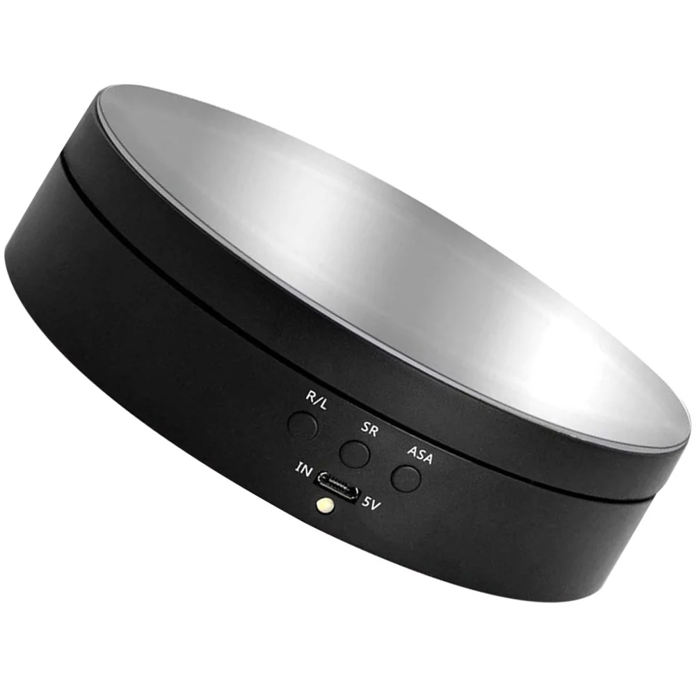 Rotating Display Stand Motorized Adjustable 2 4 6 Rotation 45 90 180 360 Degrees Jewelry Turntable Electric Motorized