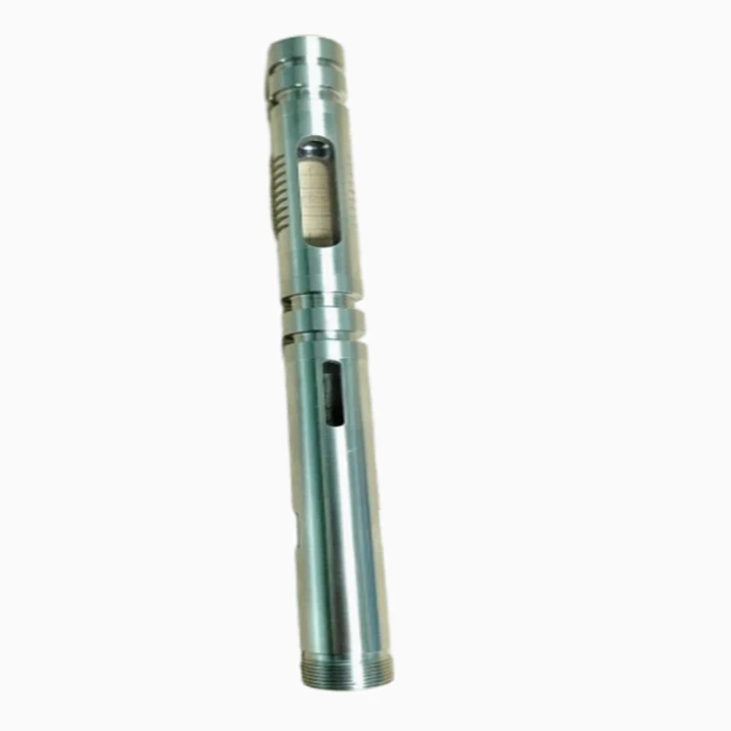 

CNC machined stainless steel multi-function emergency flashlight Daily lighting maintenance tools Emergency flashlight outdoor