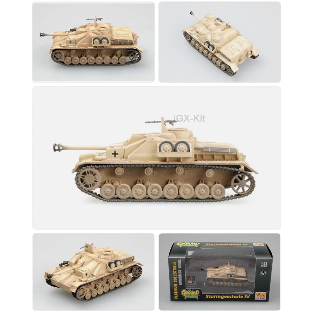 

Easymodel 36131, масштаб 1:72, Германия, Sturmgeschutz IV, восточный фронт, 1944 год, модель разрушителя танка, готовая военная пластиковая игрушка в подарок