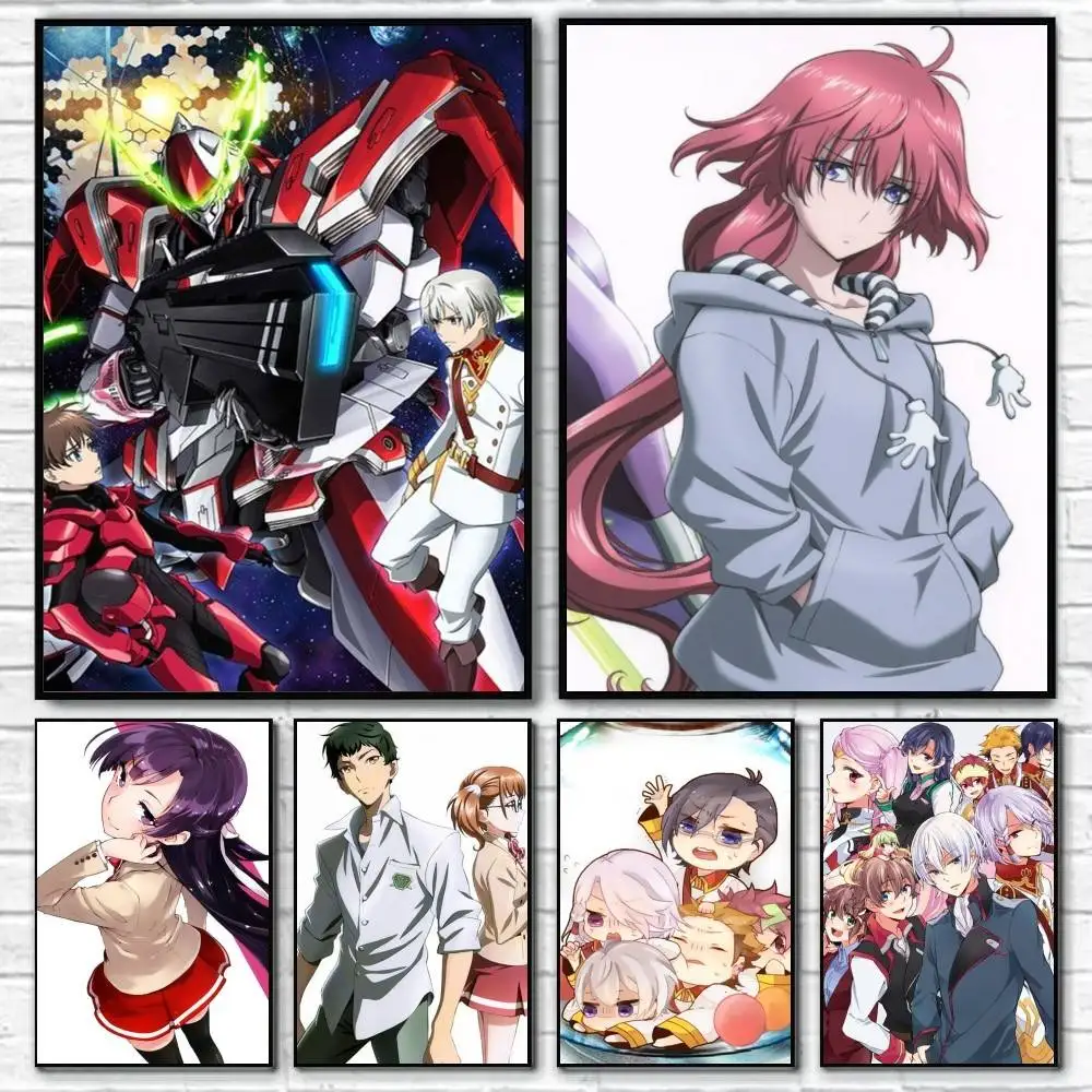 Valvrave the Liberator Anime  Anime Character Poster HD Print Wall Art Home Decor