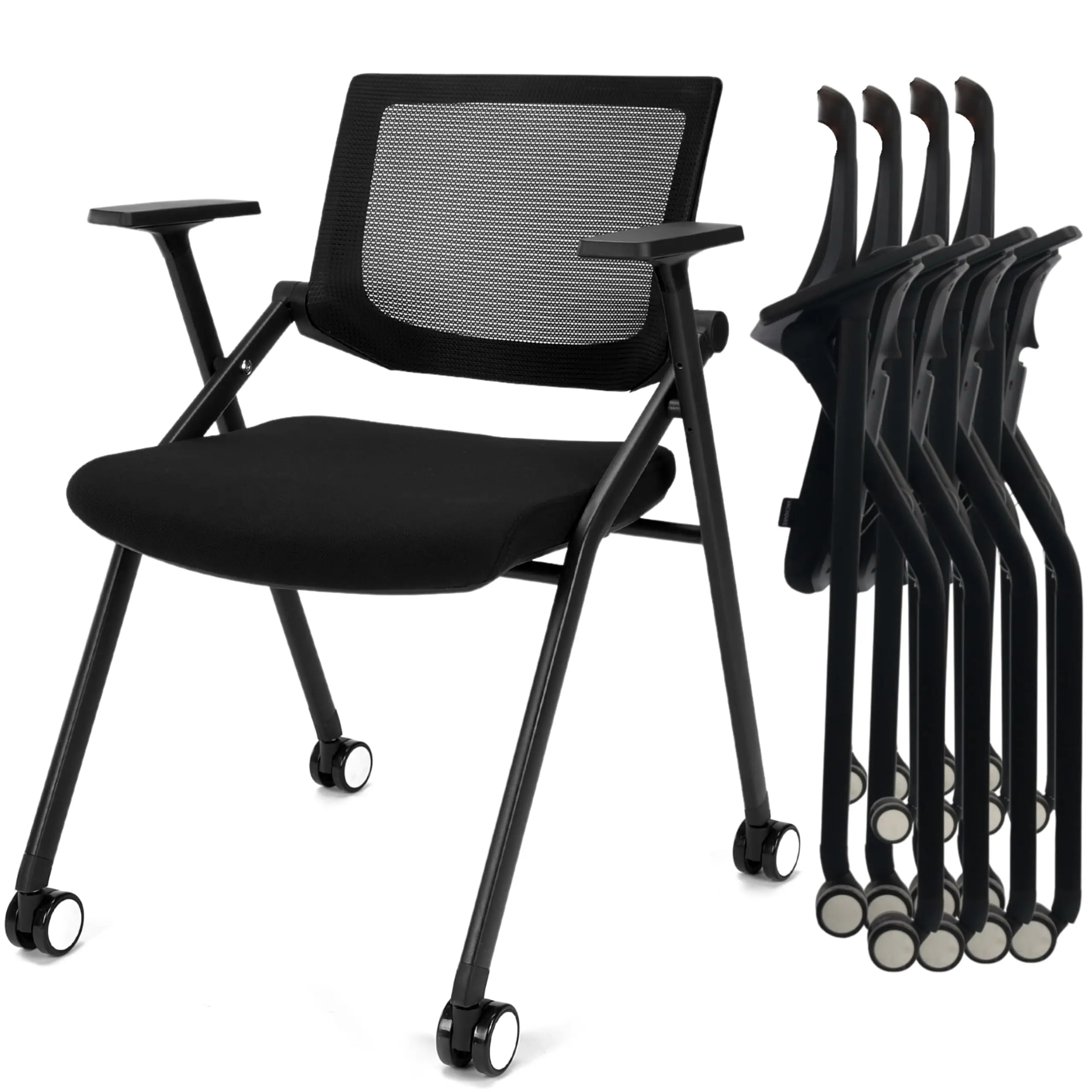 Modern Rotating Office Chair Adjustable Headrest Mesh Design Durable Metal Steel Aluminium Foam Home Business Office Use