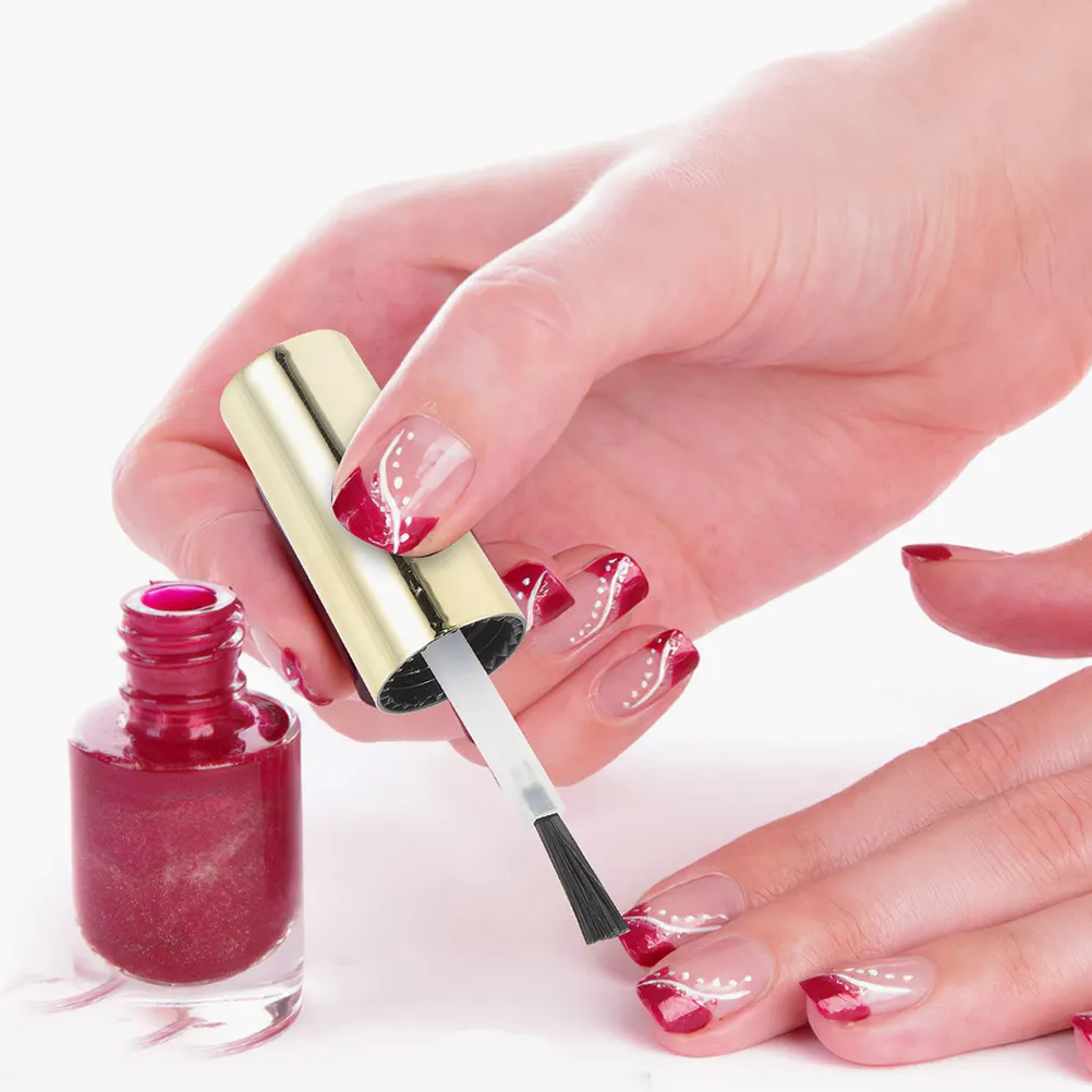 

10 шт. сменных колпачков для гель-лака с кисточкой, легкие, удобные для переноски, для салонов красоты и маникюрных студий, для хранения