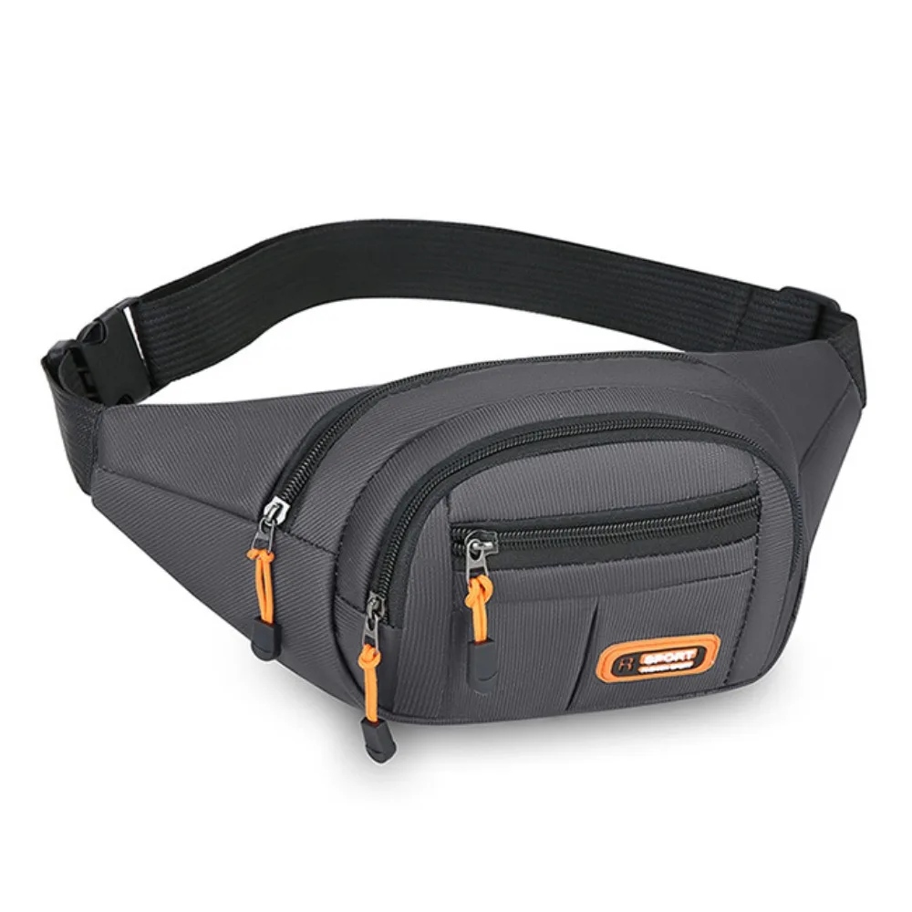 

Wear-resistant Mobile Waist Bag Large Capacity Adjustable Strap Men Chest Bag Waterproof Multi Functional Sports Walking Bag