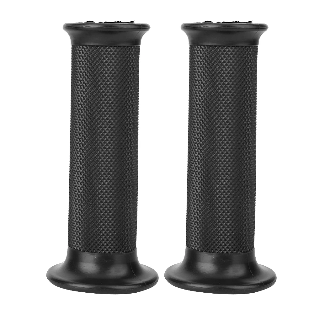 Rubber Motorcycle Handlebar Grips One Pair Universal Rubber Anti skid Motorcycle Handlebar Hand Grips Modification Accessory