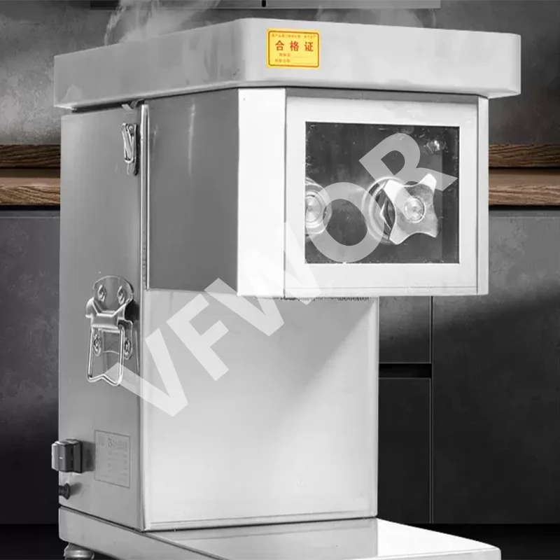 Automatic Meat Slicer Slicing Dicing Shredding Fresh Beef Pork Chicken Vegetable Machine Cutter