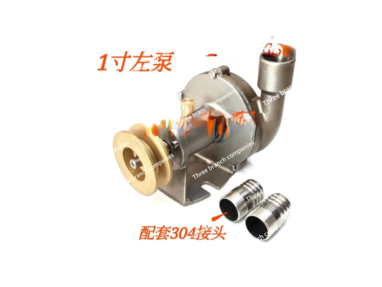 1 Inch Pump Stainless Steel Marine Centrifugal Seawater Pump Modified Marine Engine Four-cylinder Diesel Engine,