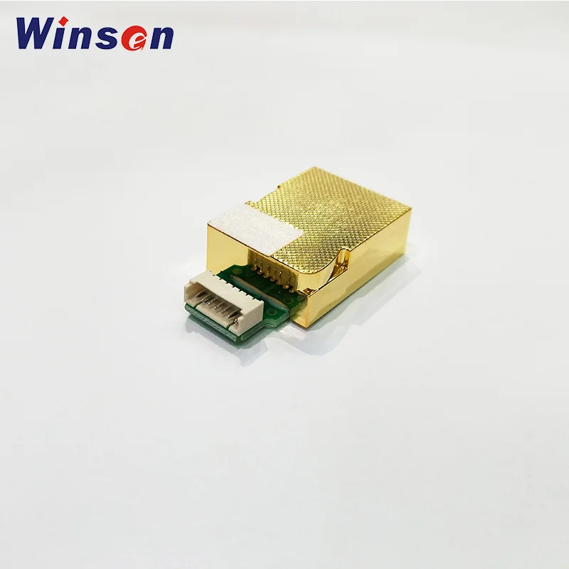 20 Chiếc Winsen MH-Z19C NDIR CO2 Cảm Biến Độ Nhạy Cao Tiêu Thụ Điện Năng Thấp UART PWM Ra Tuổi Thọ Dài Vàng Phòng