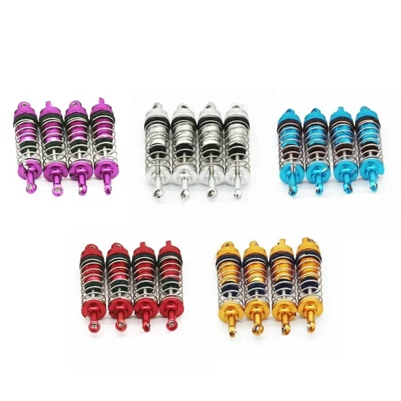 2 stücke/4 stücke einstellbar alle Metall Stoßdämpfer Dämpfer für wltoys 144001 124019 124018 rc Auto Upgrade Teile Zubehör